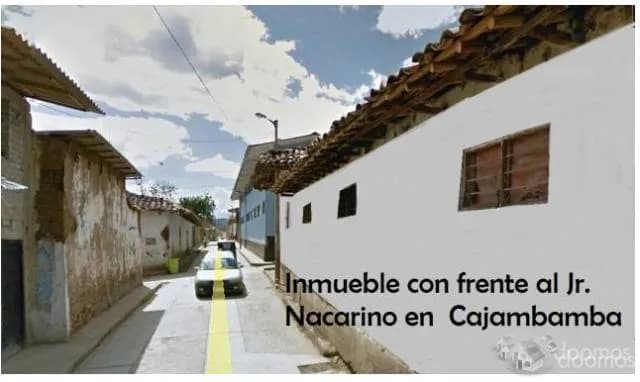 VENTA DE CASA COMO TERRENO JR NACARINO A DOS CUADRAS DE PLAZA - 1