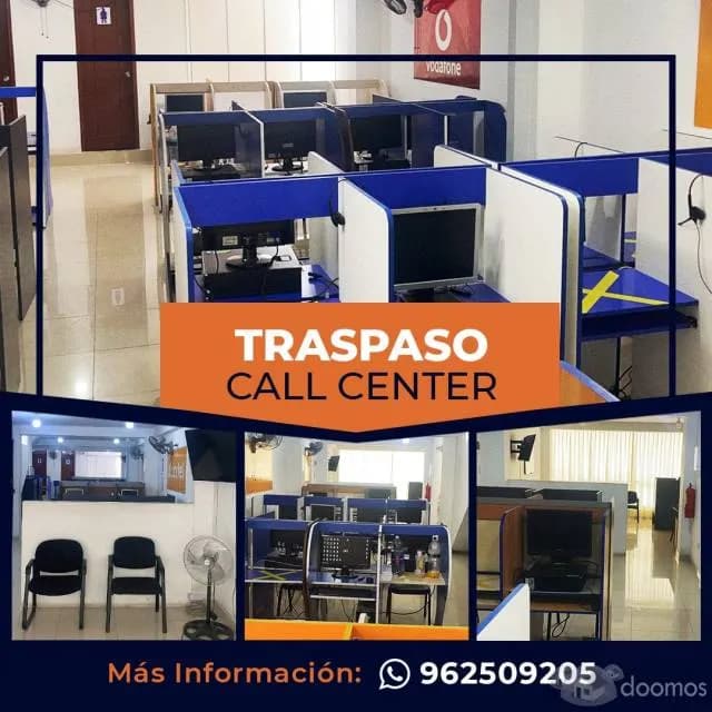 CALL CENTER - TRASPASO - 1