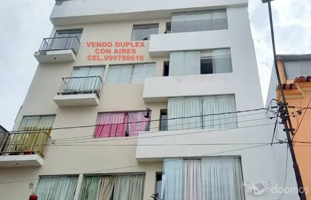 VENDO DUPLEX  DE ESTRENO  MAS  AIRES Y COCHERA  ZONA CENTRICA DE LINCE - 1