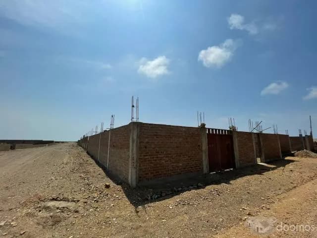 TERRENO AMPLIO 320 M2 CERCADO EN MATERIAL NOBLE - SAN PEDRO DE LLOC - 1