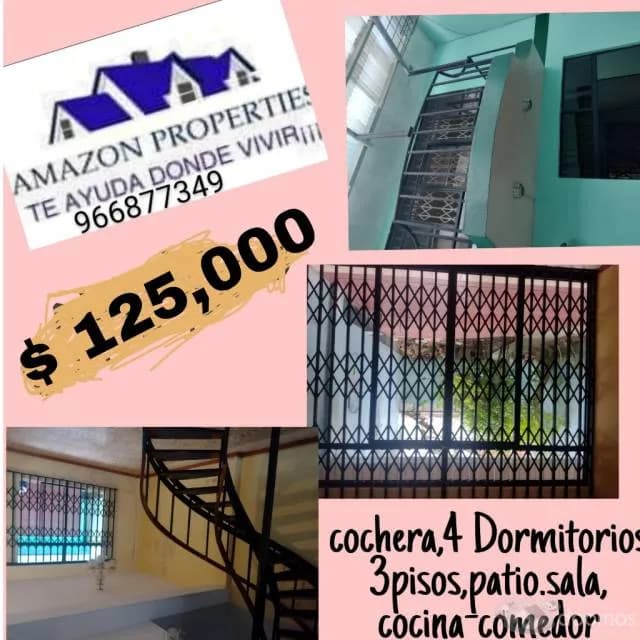 Venta de casa ,cochera  y céntrica $ 125,000 - 1