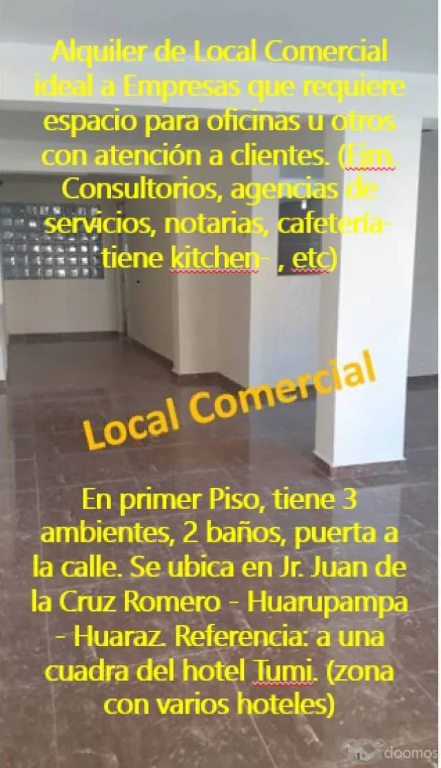 ALQUILO LOCAL COMERCIAL - 1