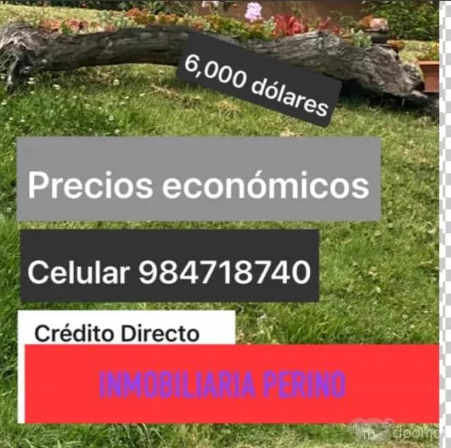 VENTA DE LOTES EN CUSCO - 1