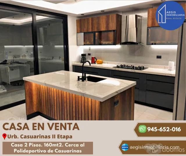 Casa Moderna Urb Casuarinas Nuevo Chimbote - 1