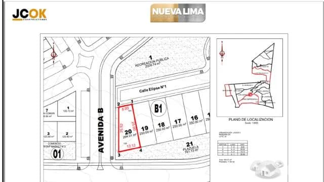 VENTA DE UN LOTE DE TERRENO - 1
