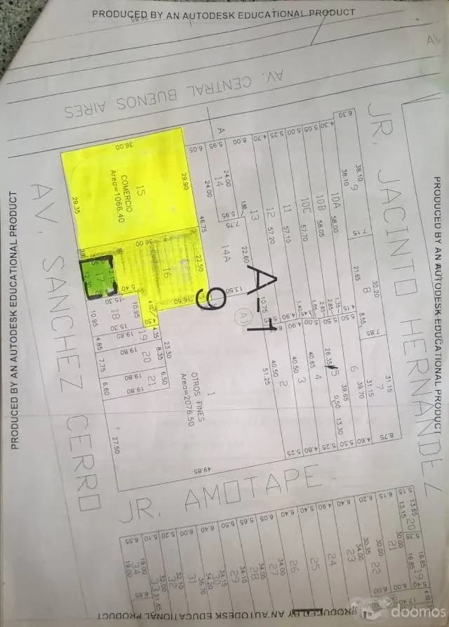 Venta de Terreno comercial. - 1