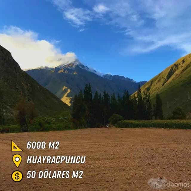 En venta terreno de 6000 m2 en Valle Sagrado - 1