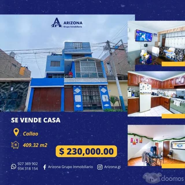 ID 0029 - VENTA DE CASA de 4 PISOS - CALLAO - 1