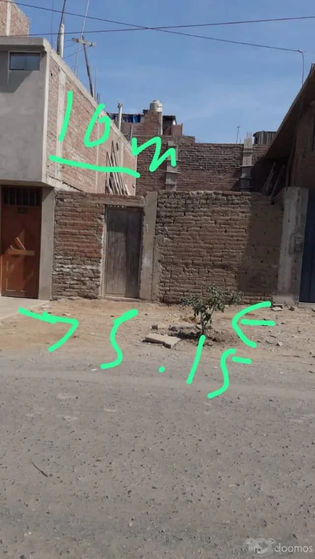 VENDO TERRENO EN LA ESPERANZA DE 16 X 5.15 NEGOCIABLE - 1