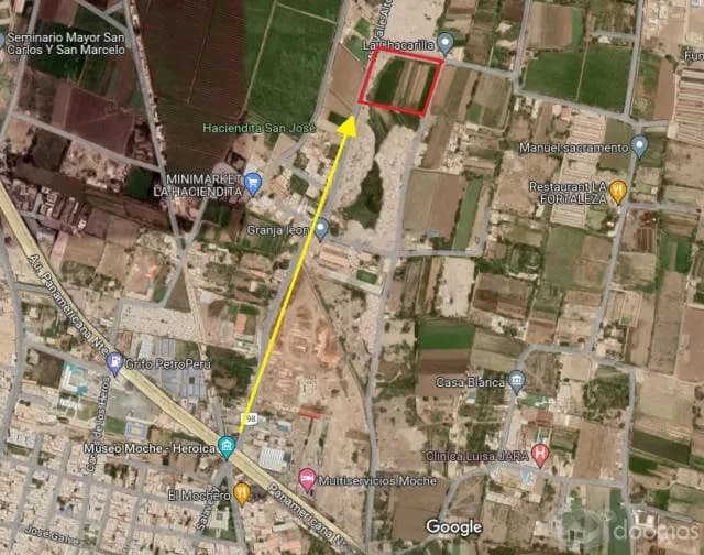 VENDO TERRENO EN MOCHE - 1