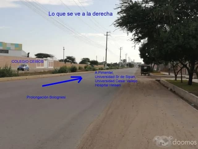 Se vende terreno de 281.80 m2 en prolongacion Bolognesi frente al colegio los ceibos - 1