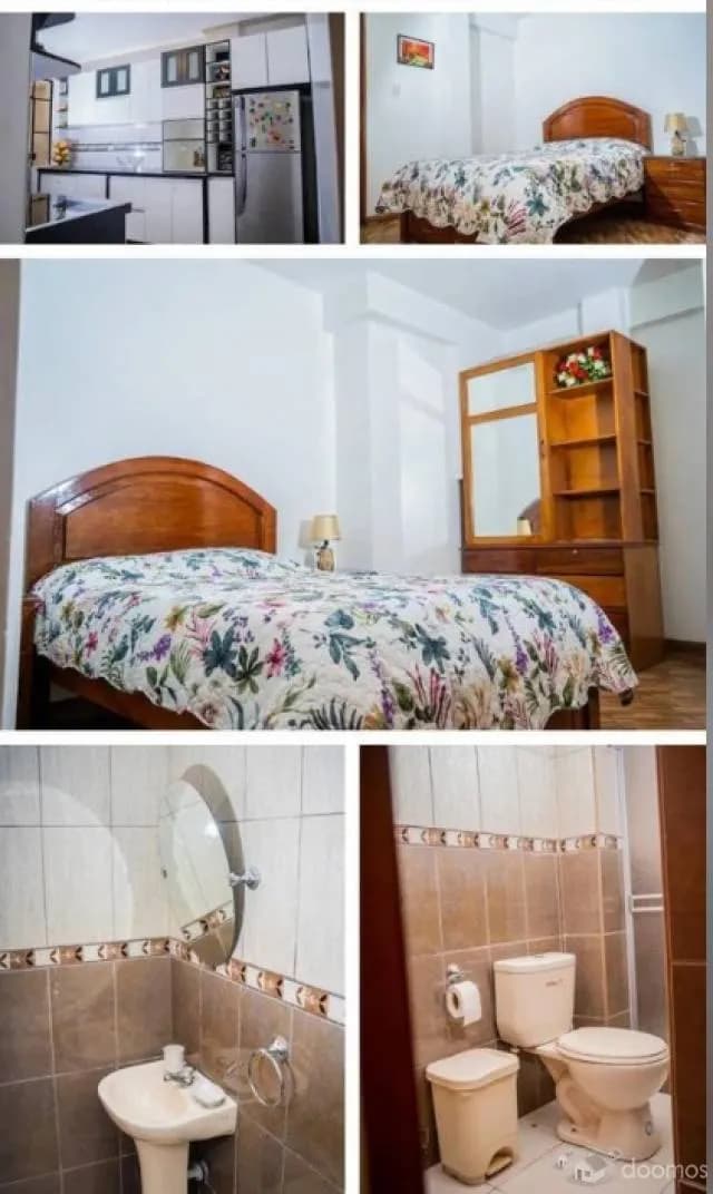 ALQUILER DPTO AMOBLADO PRIMER PISO 120m2 VIVIENDA U OFICINA - 1