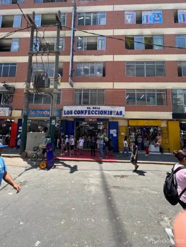 SE ALQUILA LOCAL PARA CONFECCIÓN EN 5TO PISO GALERIA LOS CONFECCIONISTAS - GAMARRA - 1