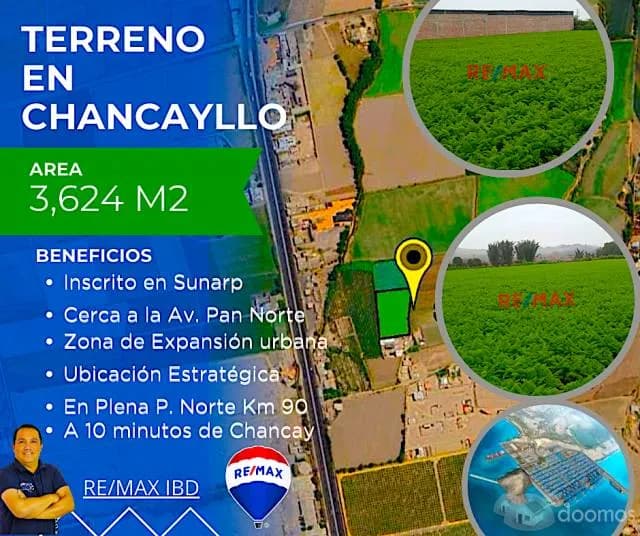 TERRENOS EN CHANCAY - 1