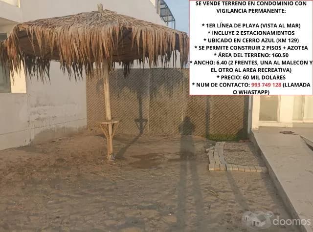 terreno con vista al mar - 1