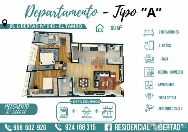 VENTA DE DEPARTAMENTOS - 1