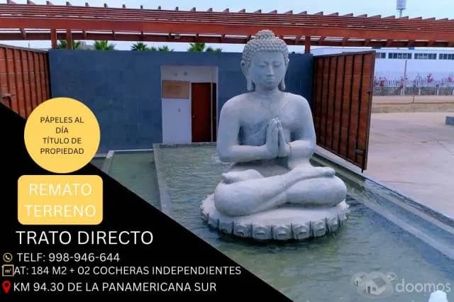 REMATO TERRENO DE PLAYA EN ASIA DE 184 MTS EN CONDOMINIO EXCLUSIVO - 1