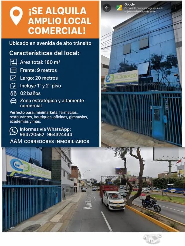 ALQUILO LOCAL COMERCIAL - BELLAVISTA - 1