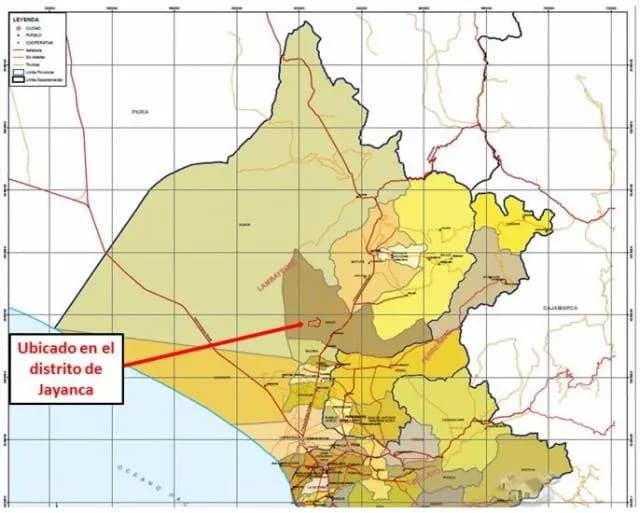 Vendo Terreno Agrícola - Zona de influencia del proyecto OLMOS - 1