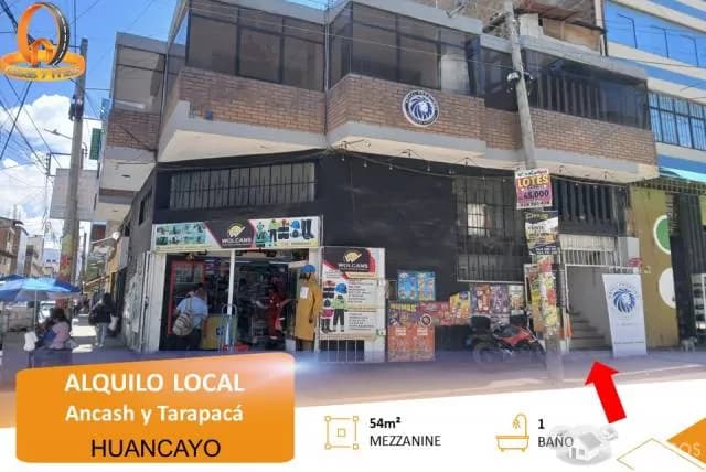 ALQUILO LOCAL CENTRICO EN HUANCAYO - 1