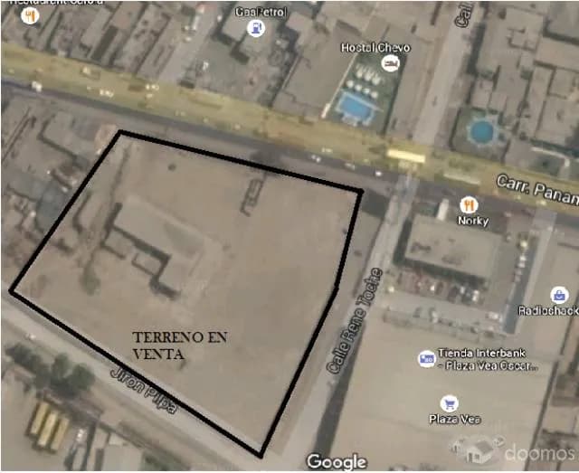 vendo terreno 750 dolares el metro cuadrado - 1