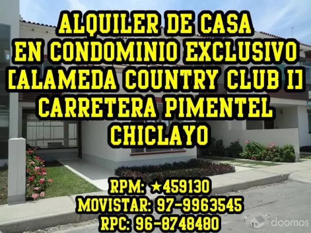 Casa en Condominio Exclusivo (Alameda Country Club I) - 1