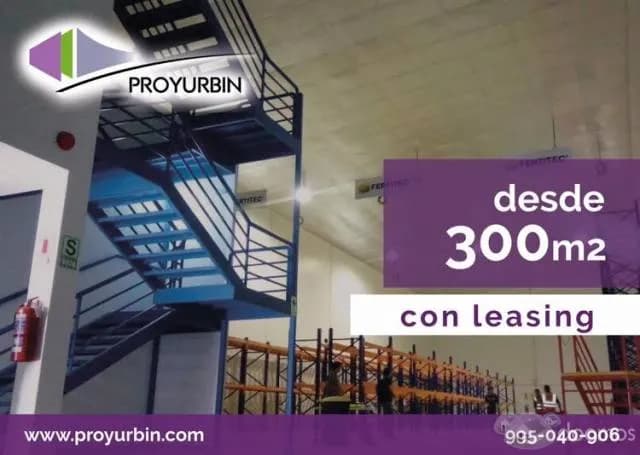 NAVE 300 M2 PARQUE INDUSTRIAL PROYURBIN LURIN - 1