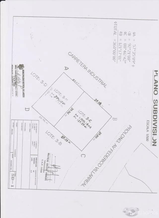 terreno en venta 1,000mt2 ideal para grifos o cualquier negocio - 1