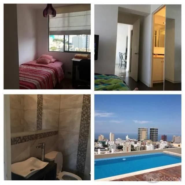 DEPARTAMENTOS TEMPORALES, POR DIAS, AMOBLADOS TURISTAS - 1