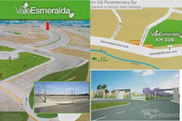 Venta de Terreno comercial Urb. Valle Esmeralda - ICA - 1