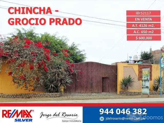 VENDO LOCAL COMERCIAL -CHINCHA-GROCIO PRADO - 1