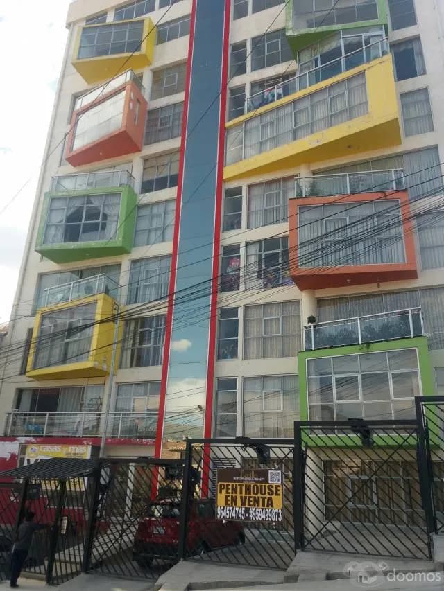 LUJOSO PENTHOUSE EDIFICIO VARO EN VENTA Jr. Los Rosales N° 251  El Tambo Huancayo - 1