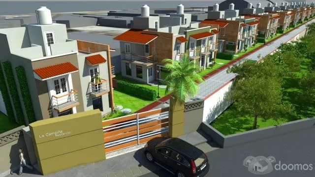 Casas de 2 Pisos,más Azotea y Cuarto de Servicio,Cochera en La Campiña de Moche. - 1