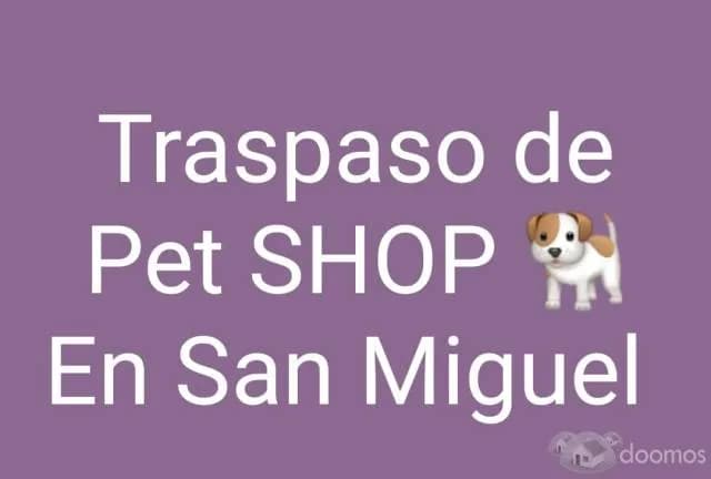 Traspaso Pet Shop y consultorio veterinario - 1