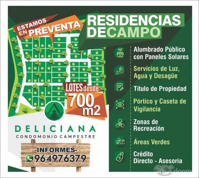 Venta de Lotes en Condominio - 1