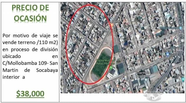 Se vende terreno por motivo de viaje - 1