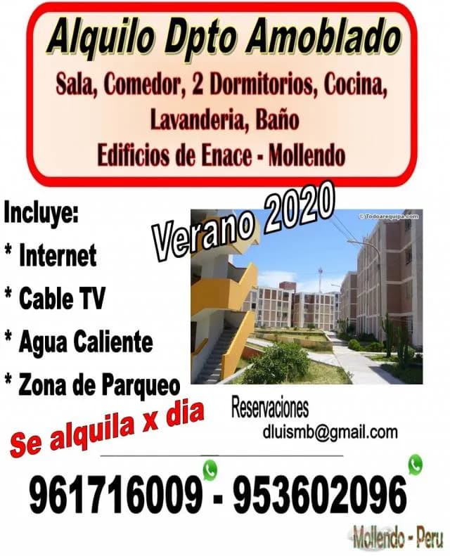 DPTO AMOBLADO MOLLENDO - AREQUIPA - 1
