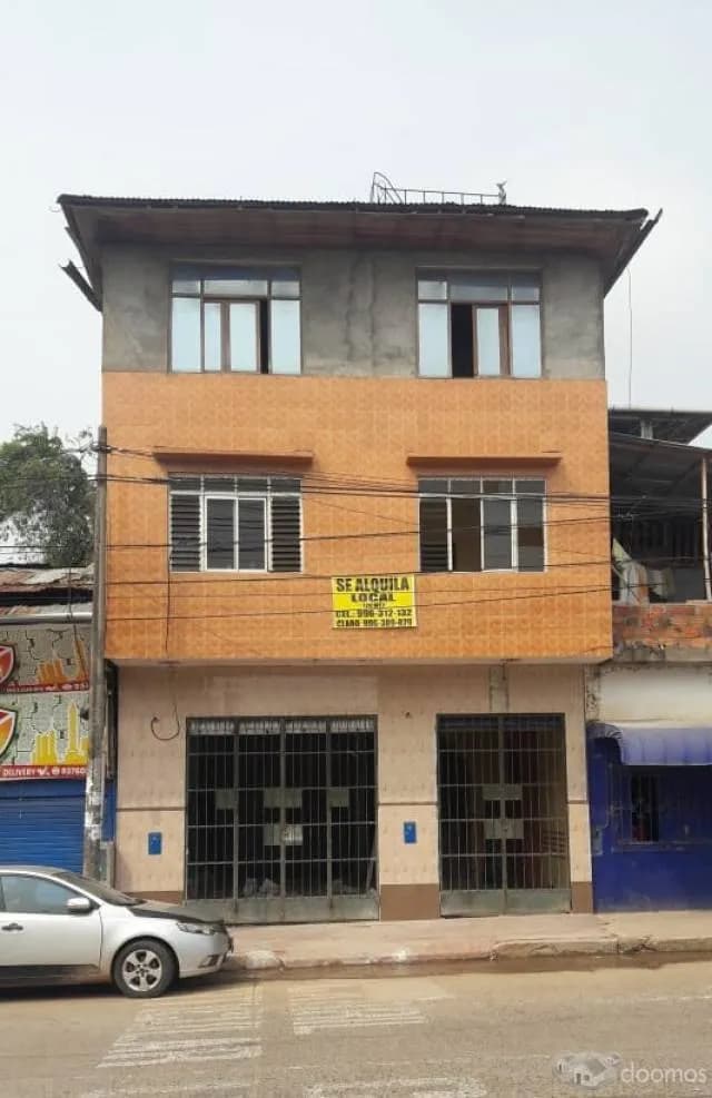 ALQUILER DE EXCELENTE LOCAL EN PUCALLPA  JIRÓN INMACULADA - 1
