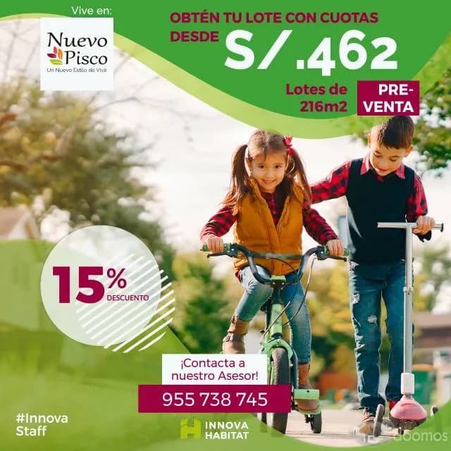 Separa tu lote con solo S/100 - 1