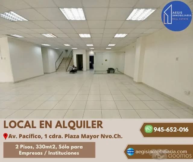 Alquilo Local Comercial Av Pacifico - 1