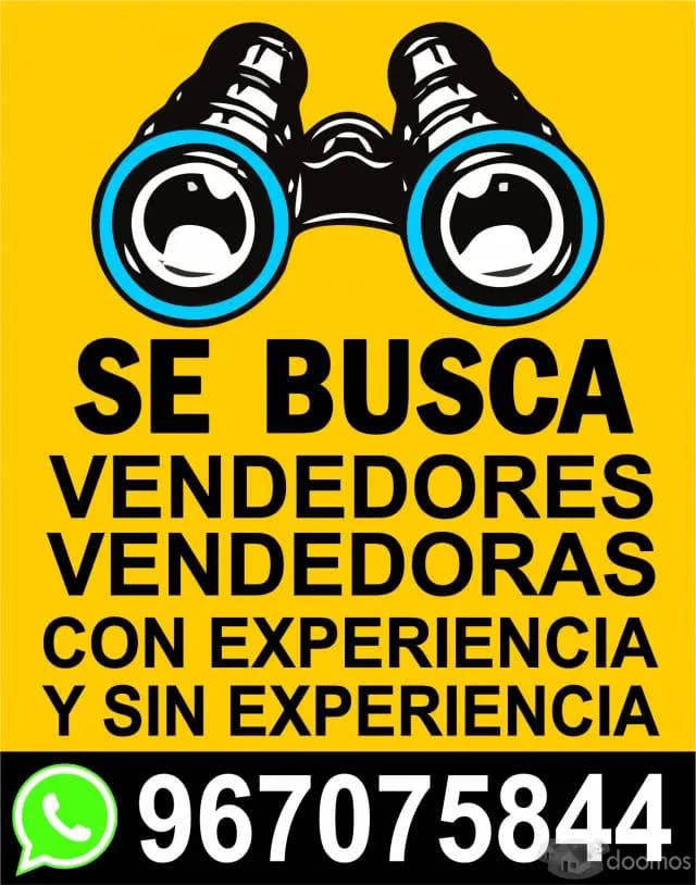SE BUSCA VENDEDORES - 1