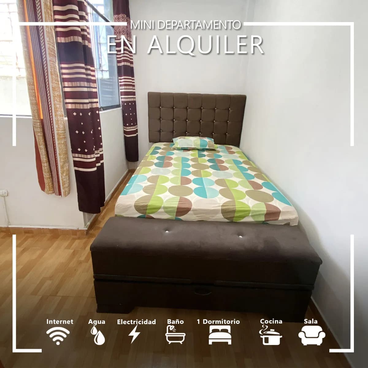 ¡SE ALQUILA MINI DEPARTAMENTO EN CHULUCANAS ! 🏡 - 1