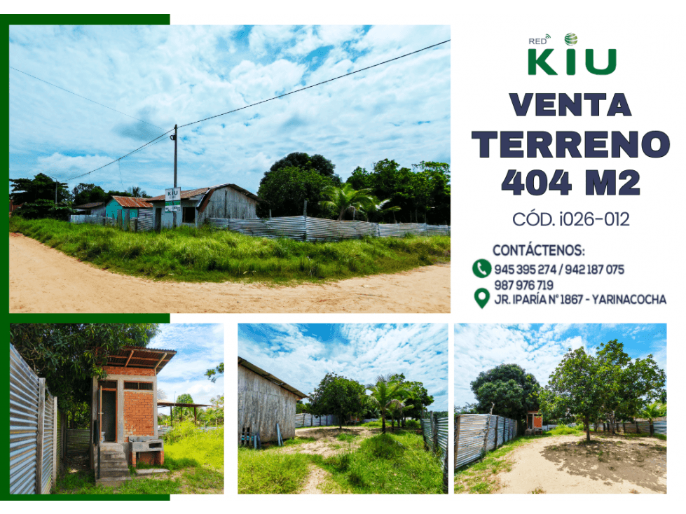 i026012 - VENTA TERRENO - CAMPO VERDE - 1