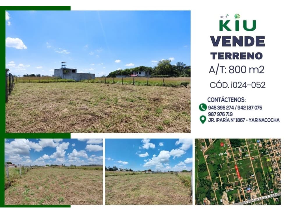 i024080- VENTA TERRENO - PORTALES - 1