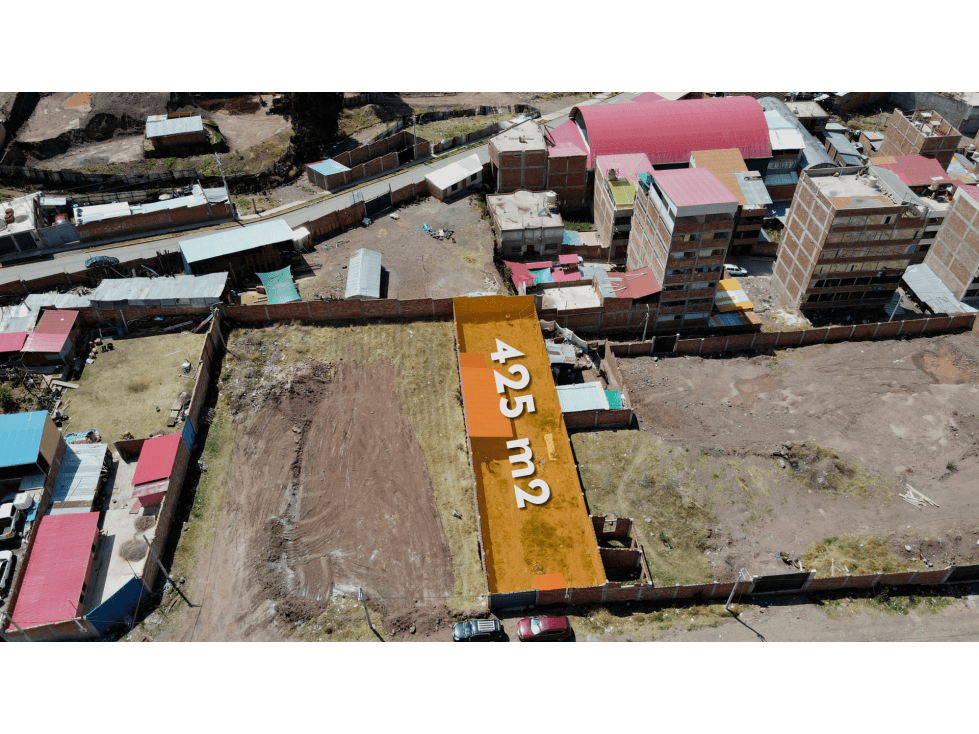 VENDO LOTE 425 M2 ROQUE QUIRAO SAN JERÓNIMO CUSCO - 1