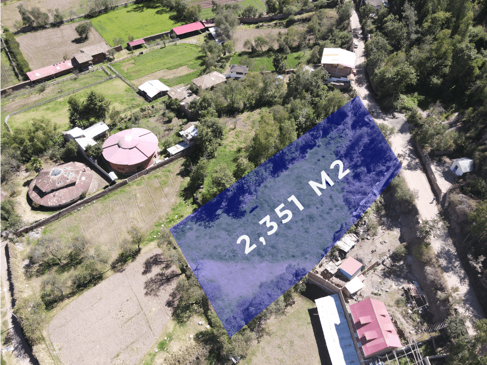 VENDO TERRENO 2,351 M2 CCATAN URUBAMBA CUSCO PERÚ - 1