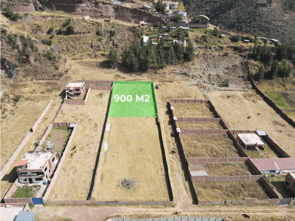 VENDO LOTE 900 M2 VALLECITO COLPARO SAN JERONIMO CUSCO PERÚ - 1