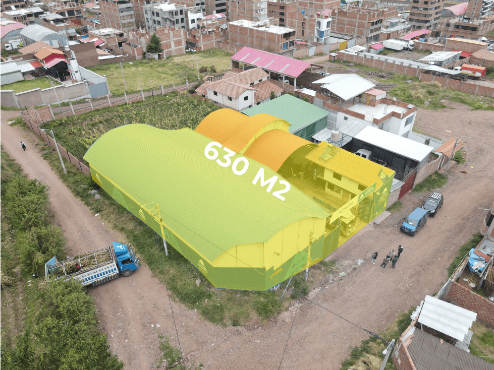 VENDO ALMACEN 630 M2 PICOL SAN JERONIMO CUSCO PERÚ - 1