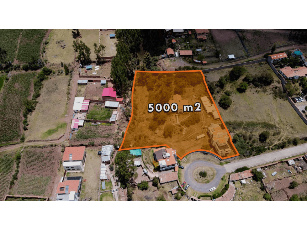 VENDO TERRENO 5,000 M2 RESIDENCIAL SANTA MARIA SAN SEBASTIAN CUSCO - 1