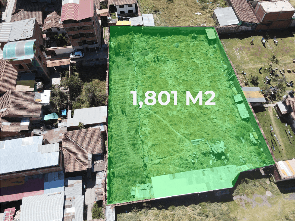 VENDO LOTE 1,801 M2 SAN JERONIMO CUSCO PERÚ - 1